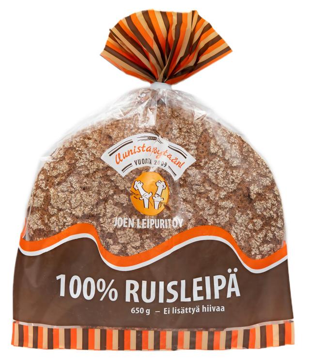 100% RUISLEIPÄ 650 G