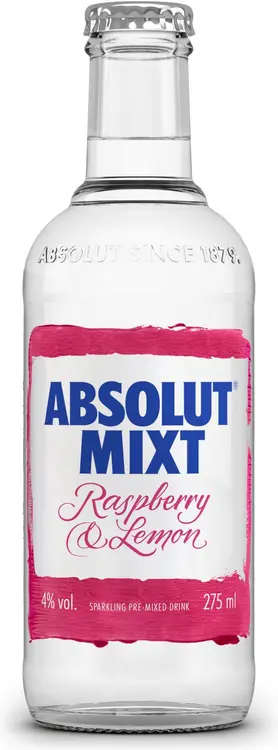 Absolut MIXT Raspberry & Lemon 27,5cl 4%