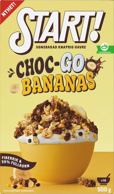 START! Choc-Go Bananas granola 500g