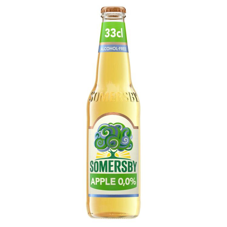 Somersby Non-Alco Apple omenasiideri 0,0 % pullo  0,33 L
