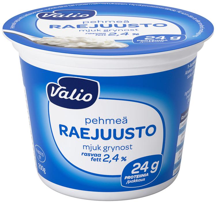 Valio pehmeä raejuusto 200 g