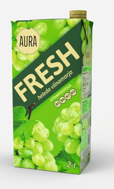 Aura Fresh Hele Viinamari mahlajook 2 l Tetra