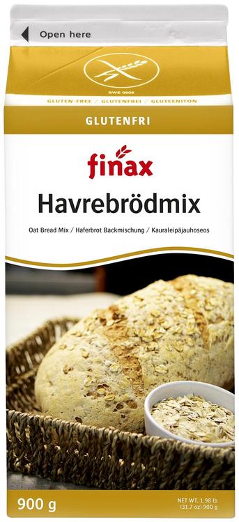 Finax Gluteeniton Kauraleipäjauhoseos 900 g