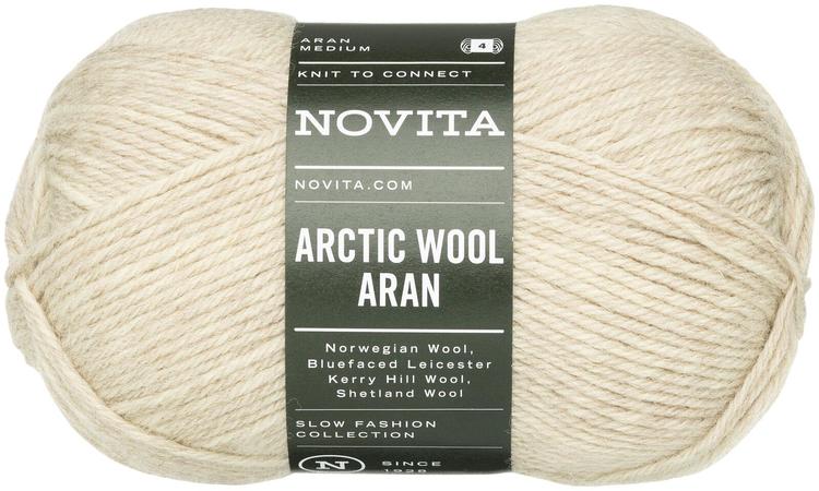 Novita lanka Arctic Wool Aran 100 g poro 631