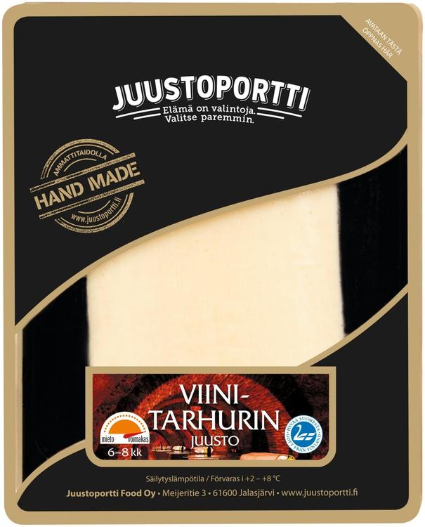 Juustoportti Viinitarhurin juusto 175 g laktoositon