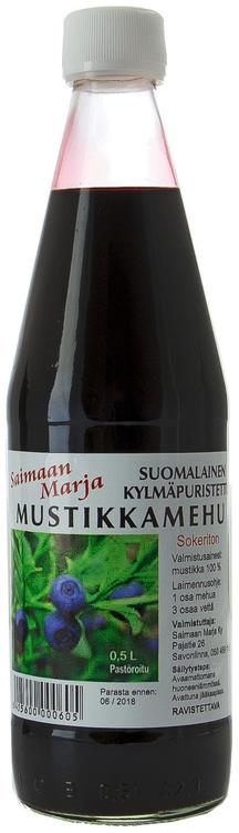 Saimaan Marja 0,5l mustikkamehu