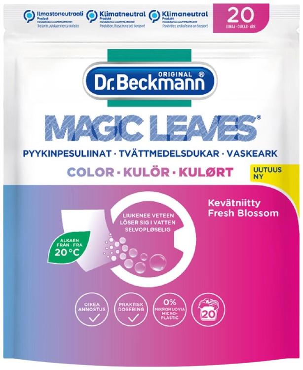 Dr. Beckmann Magic Leaves Pyykinpesuliinat Color