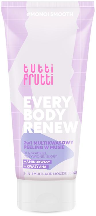 Tutti Frutti 2 in 1 multi-acid -vaahtokuorinta monoi 200 ml