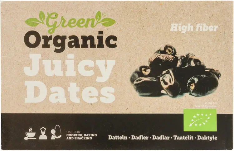 Green dates Mazafati taateli 400g Luomu