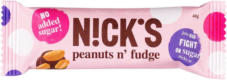 Nick's 40g Maapähkinä-suklaapatukka