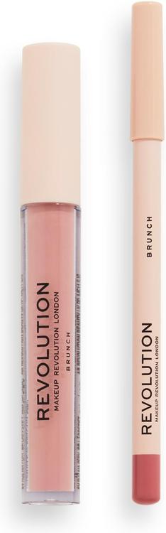 Revolution Lip Contour kit Brunch huultenrajaussetti rajaus+huulipuna