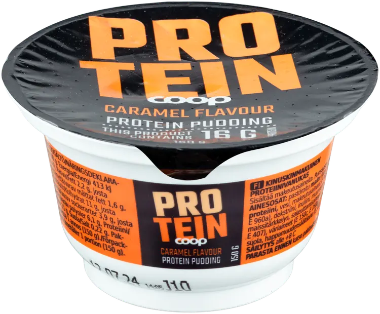 Coop proteiinivanukas caramel 150 g