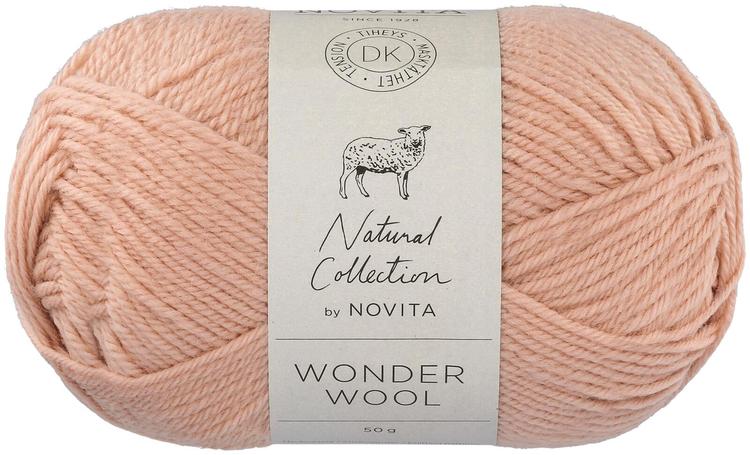 Novita lanka Wonder Wool DK 50 g puuteri 609