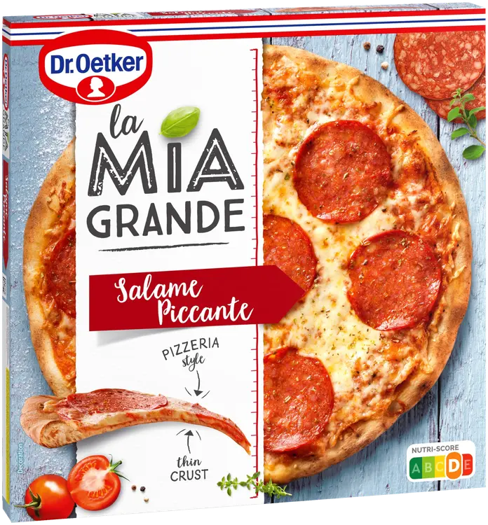 Dr. Oetker La Mia Grande Salame Piccante pakastepizza 380 g