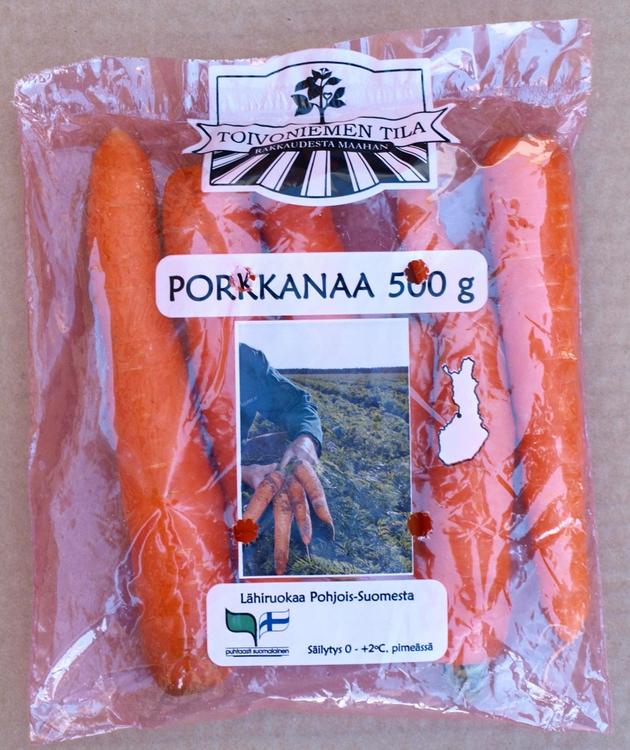 Toivoniemen tila 500g Porkkana