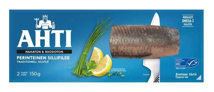 Ahti MSC perinteinen sillifilee 150g