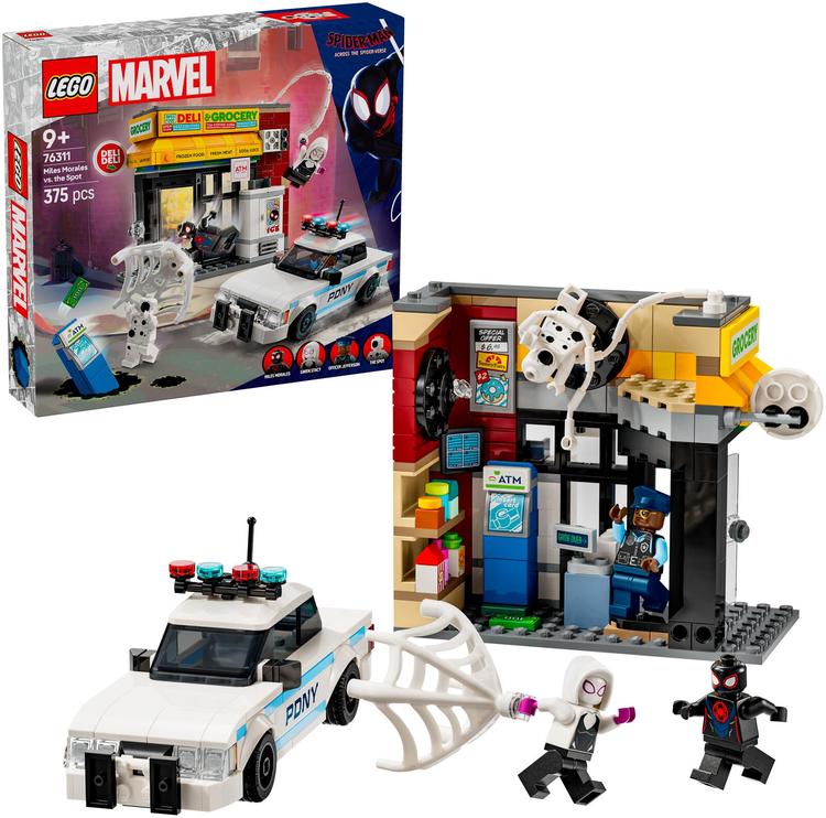 LEGO® Super Heroes Marvel 76311 Hämähäkkiversum: Miles Morales vastaan Pilkku