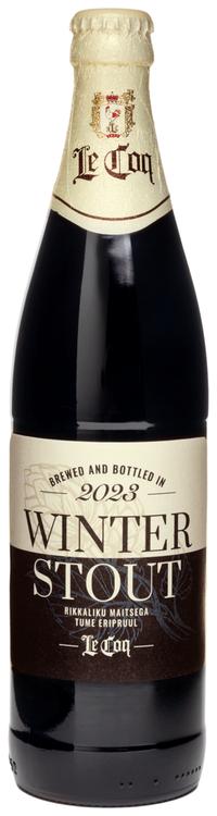 Le Coq Winter Stout õlu 6,6%vol 500 ml