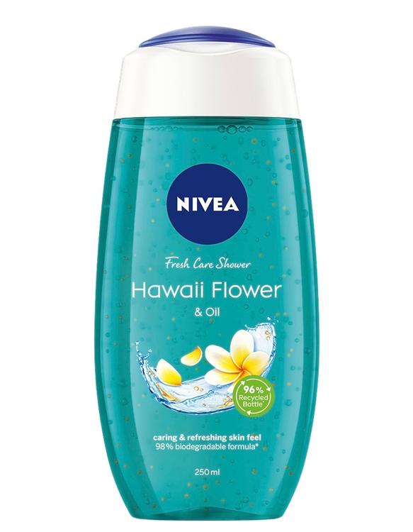 NIVEA 250ml Hawaii Flower & Oil Caring Shower Gel -suihkugeeli