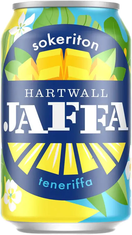 Hartwall Jaffa Teneriffa Sokeriton virvoitusjuoma 0,33 l