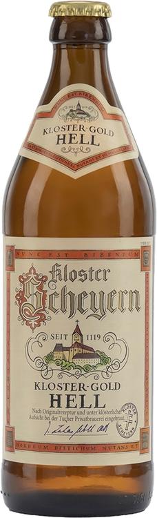 Kloster scheyern gold hell alk 5,4% 0,5l  saksalainen luostariolut