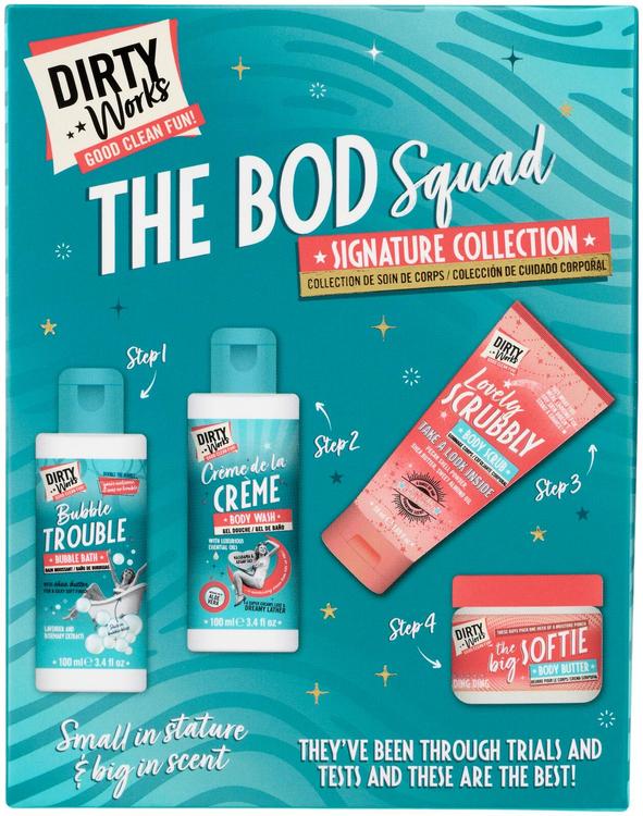 Kinkekomplekt Dirty Works mini The Bod Squad 4tk