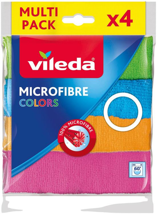 Vileda mikrofiiber multi-pakk 4tk