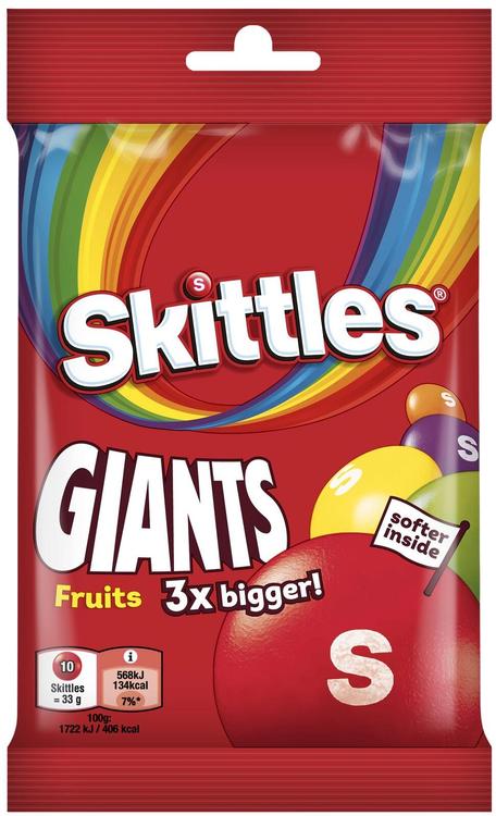 Dražeed SKITTLES Giants, 116g