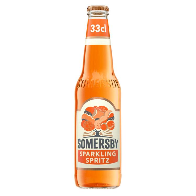 Somersby Sparkling Spritz maustettu omenasiideri 4,5 % lasipullo 0,33 L