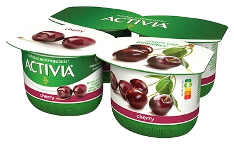 Activia jogurt 4x120g, kirsi