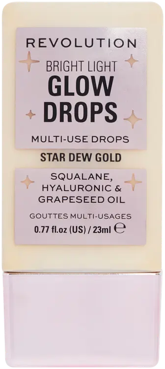 Makeup Revolution Bright Light hehkua antavat meikkitipat 23ml Golden Star Dew