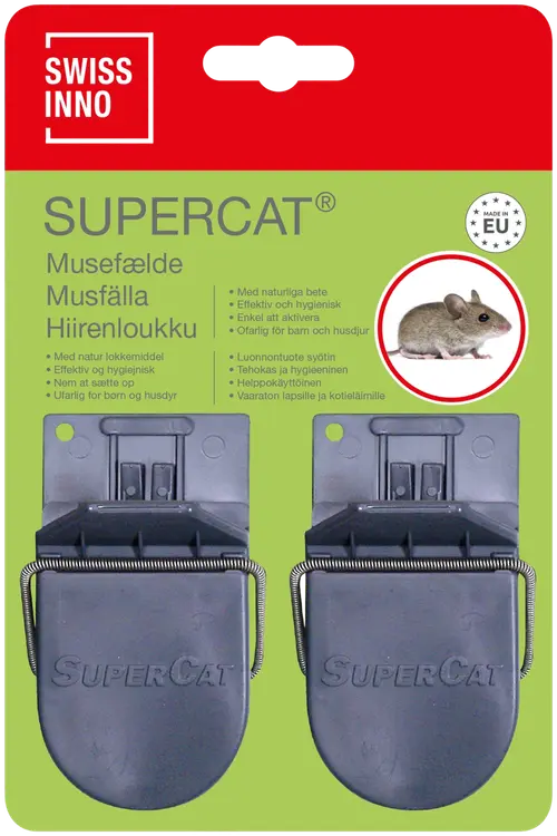 Swissinno SuperCat hiirenloukku 2kpl