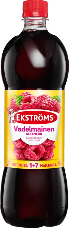 Ekströms vadelmainen sekamehutiiviste 0,95l