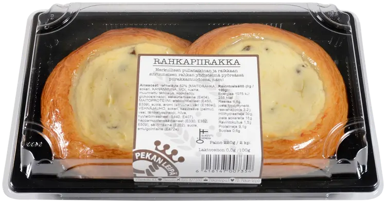 Pekan Leipä Rahkapiirakka sitruunainen 2kpl 220g