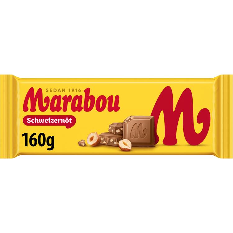 Marabou Schweizernöt suklaalevy 160g