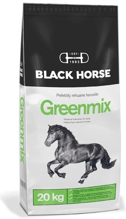 Black Horse Greenmix täydennysrehu hevosille 20 kg