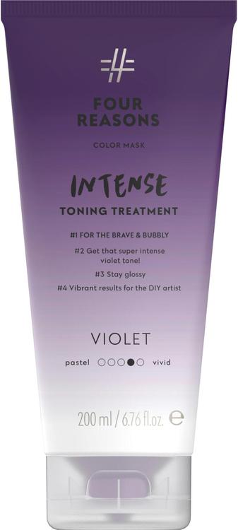 Four Reasons Color Mask Intense Toning Treatment Violet tehohoito 200 ml