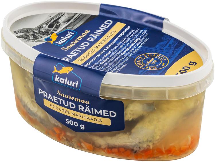 Praetud räimed koduses marinaadis 500 g