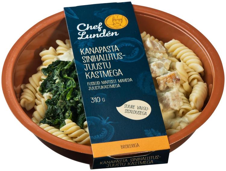 Lunden Food Kanapasta sinihallitusjuustu kastmega 310g