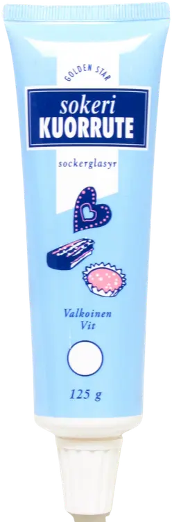 Golden Star Sokerikuorrute valkoinen 125g