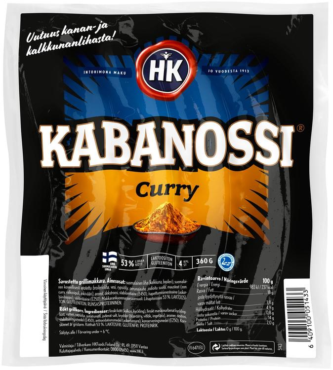HK Kabanossi® Curry 360 g