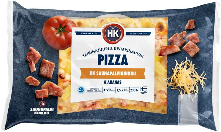 HK Pizza Kinkku-ananas 230g