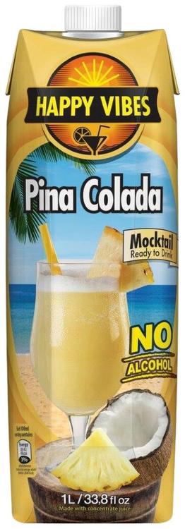 Happy Vibes Pina Colada Mocktail 1 L