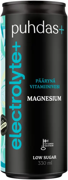 Puhdas+ Electrolyte+ vitamiinivesi päärynä 330 ml