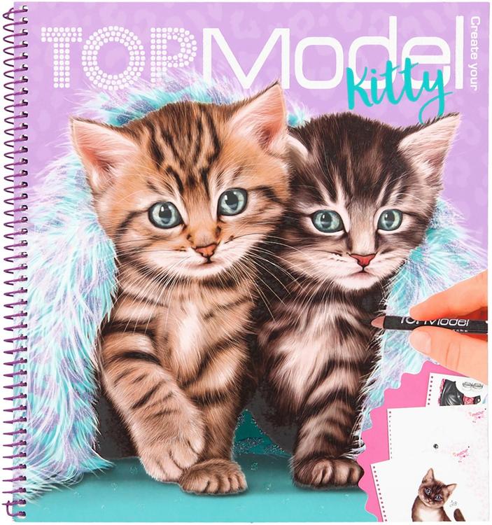 TOPModel Kitty värityskirja
