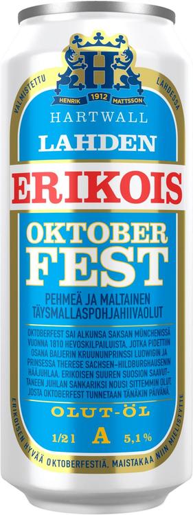 Lahden Erikois Oktoberfest olut 5,1% 0,5 l