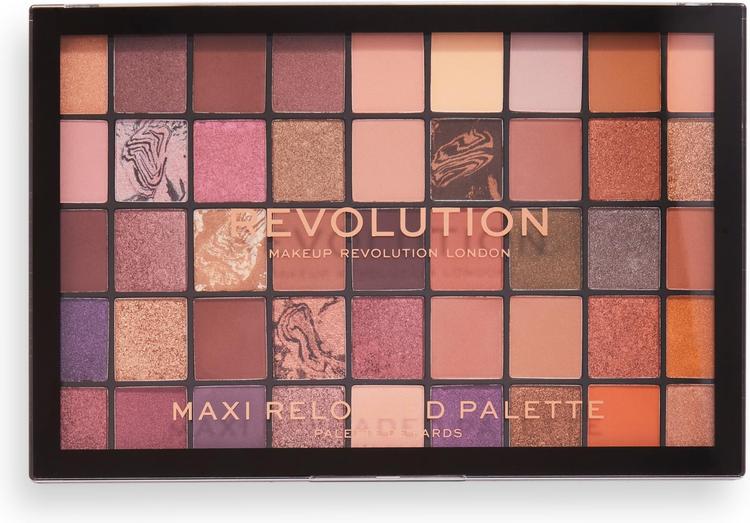 Makeup Revolution Maxi Reloaded Infinite Bronze Shadow luomiväripaletti 45 sävyä