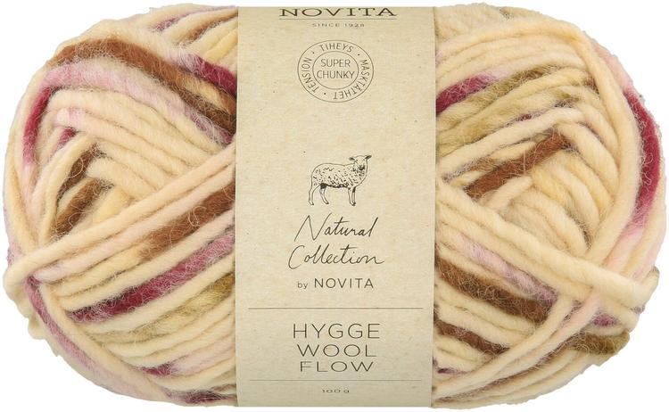 Novita lanka Hygge Wool Flow 100 g viikuna 936
