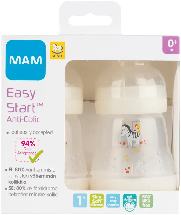Ainu MAM Easy Start - Anti-Colic 2x160ml tuttipullo