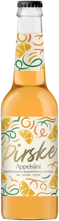 PIRSKE Appelsiini rommijuoma 4 % 27,5 cl